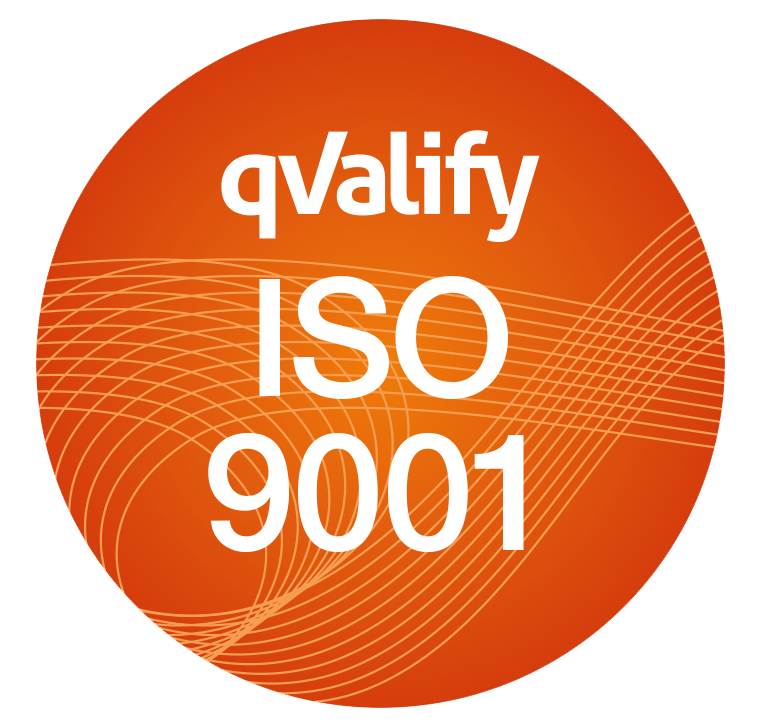 ISO certifikat 9001 - kvalitetsledningssystem 