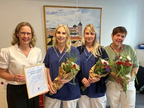 Victoria Bohlin, Stina Olofsson, Klara Essemyr och Annika Ahlstedt