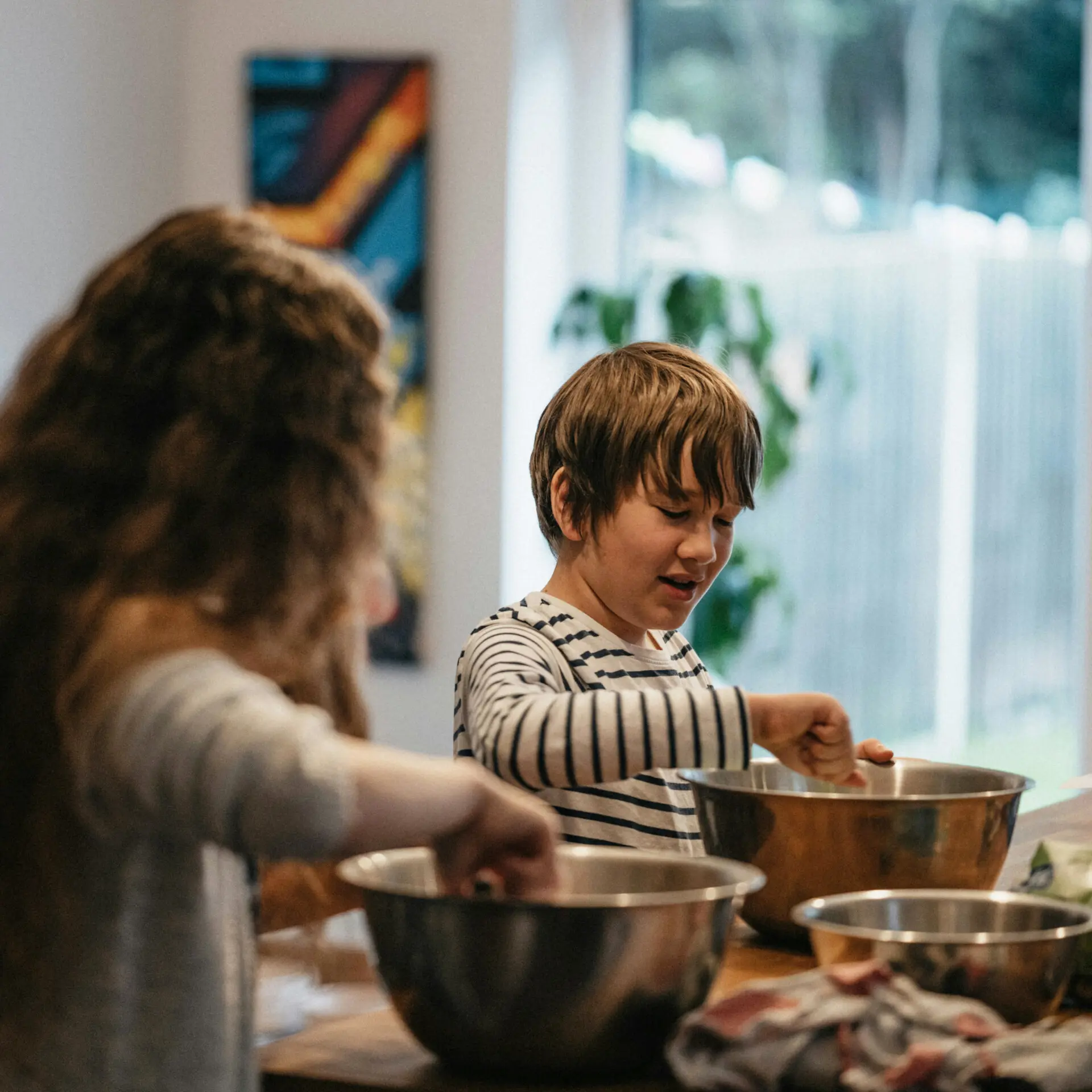 Barn lagar mat Barn lagar mat