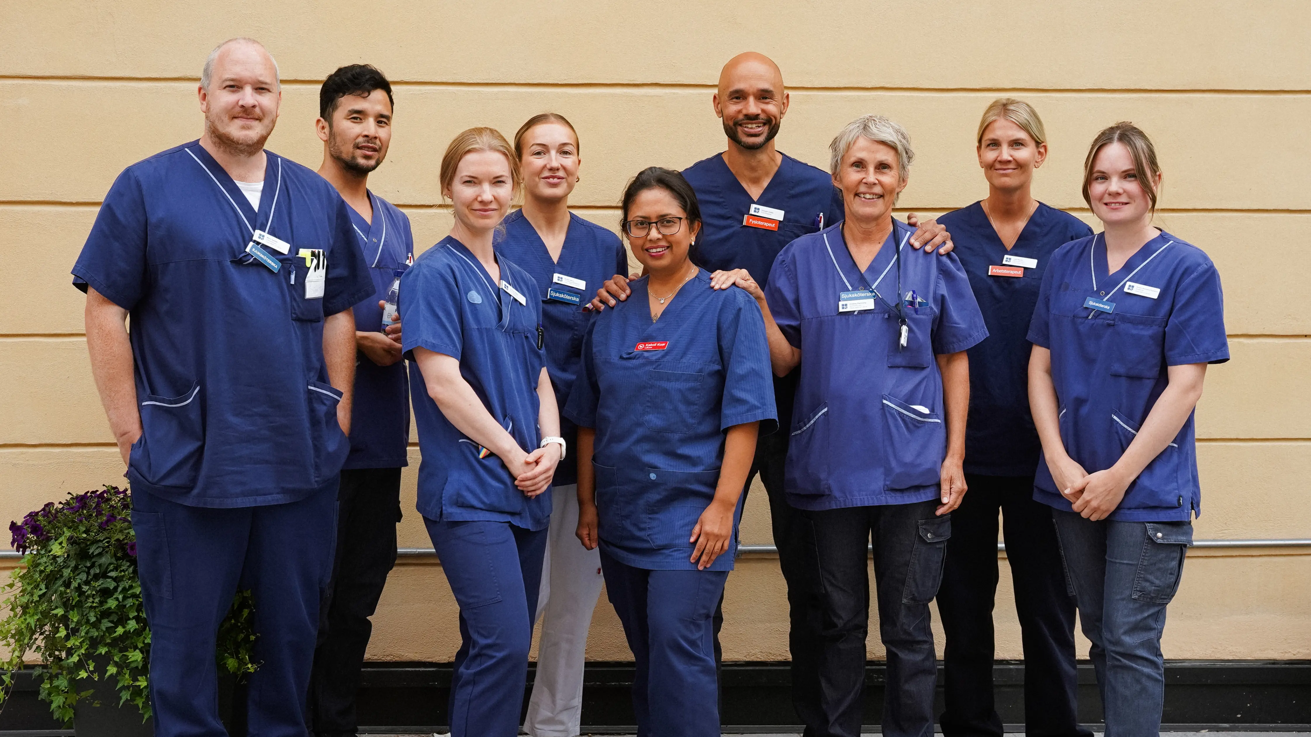 Teamet på ASIH S:t Göran